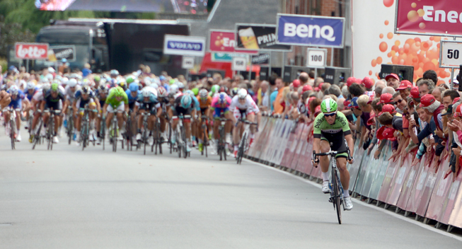 Eneco Tour 2013 1 etape Mark Renshaw angreb