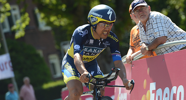 Eneco Tour 2013 5 etape enkeltstart Takashi Miyazawa