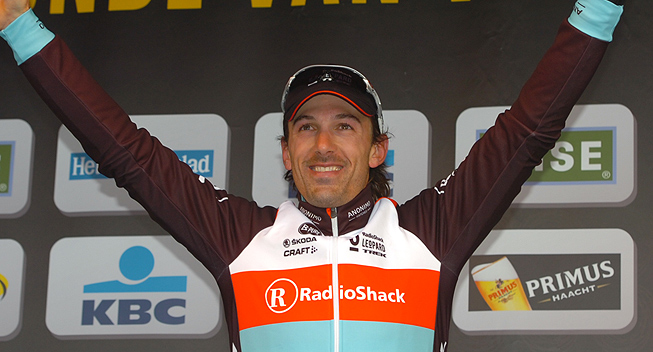 Fladern Rundt 2013 Fabian Cancellara podiet