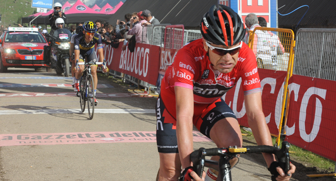 Giro2013 10 etape Cadel Evans og Rafal Majka