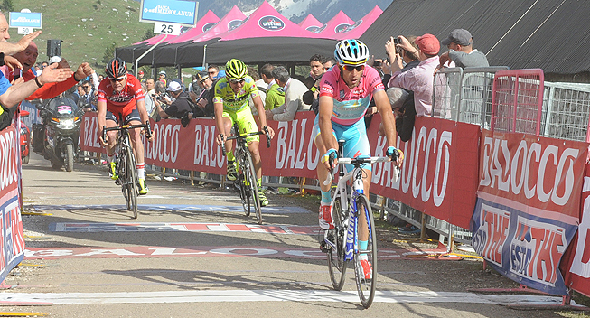Giro2013 10 etape Nibali og Evans