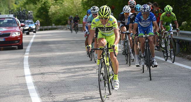 Giro2013 11 etape Danilo Di Luca angreb