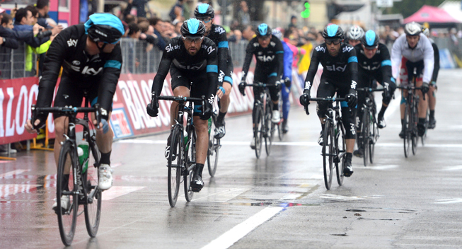 Giro2013 12 etape Bradley Wiggins taber tid  