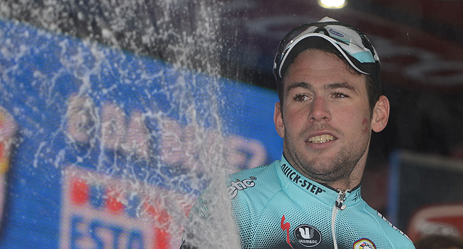 Giro2013 12 etape Mark Cavendish podiet