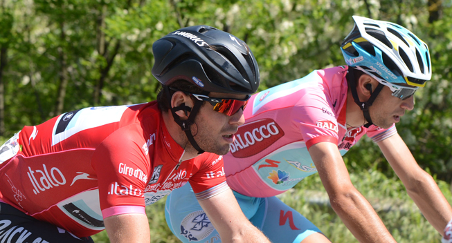 Giro2013 13 etape Mark Cavendish og Vincenzo Nibali