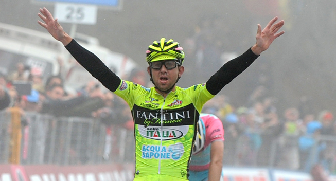 Giro2013 14 etape Mauro Santambrogio sejr