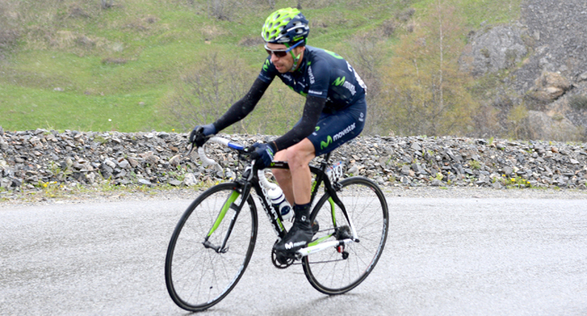 Giro2013 15 etape Giovanni Visconti angreb