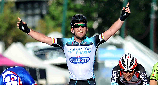 Giro2013 1 etape Mark Cavendish sejr         