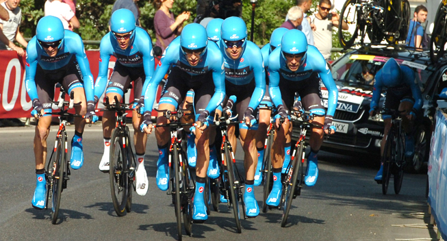 Giro2013 2 etape TTT Garmin - Sharp 
