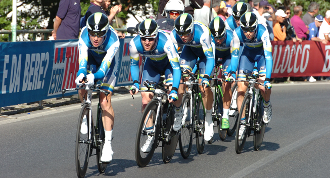 Giro2013 2 etape TTT Orica - GreenEDGE