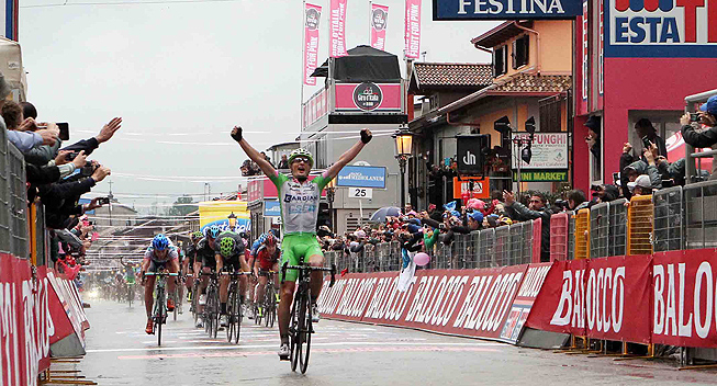 Giro2013 4 etape Enrico Battaglin sejr
