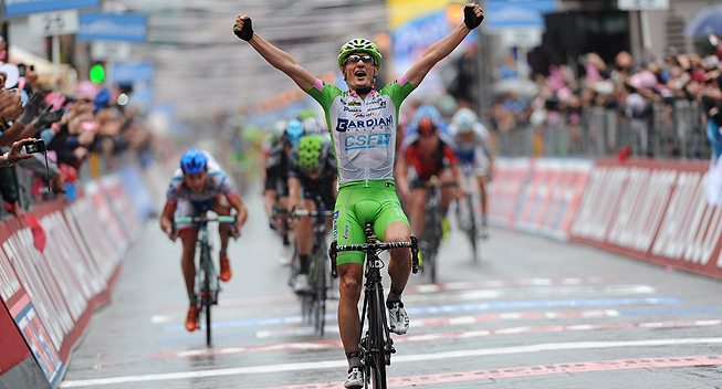 Giro2013 4 etape Enrico Battaglin sejr 