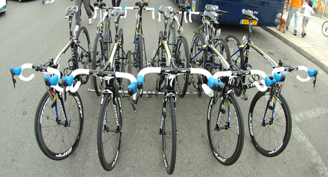 Giro2013 5 etape Team Saxo - Tinkoff cykler