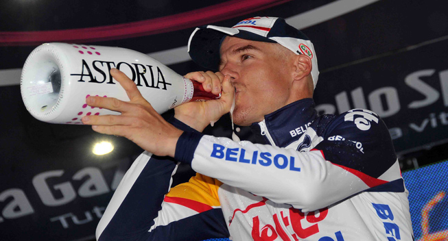 Giro 7 etape Adam Hansen podiet