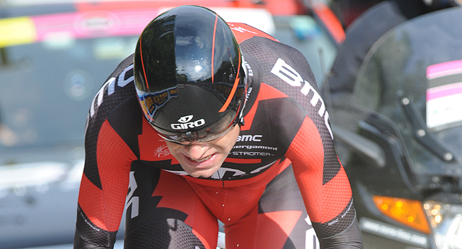 Giro2013 8 etape Enkeltstart Cadel Evans 