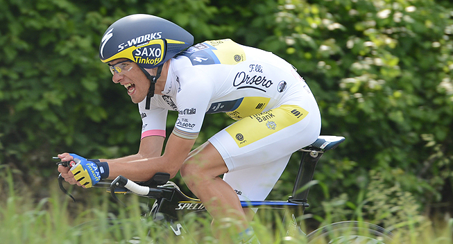 Giro2013 8 etape Enkeltstart Rafal Majka 