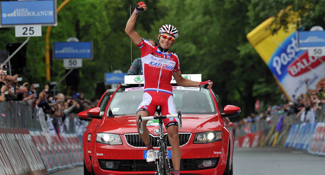 Giro2013 9 etape Maxim Belkov sejr  