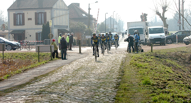 Paris-Roubaix prerace Saxo-Tinkoff