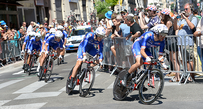 Tour de France 4 etape FDJ 