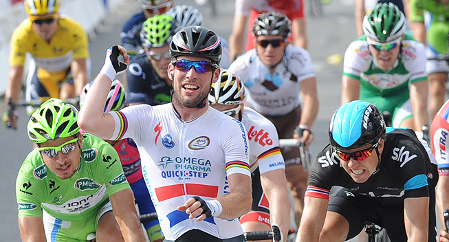 TdF2013 5 etape Mark Cavendish sejr 