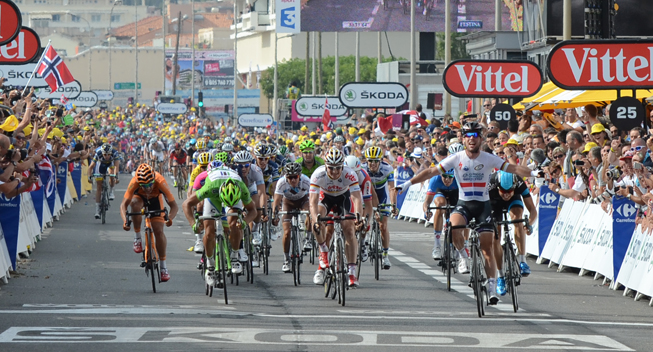 TdF2013 5 etape Mark Cavendish sejr 1