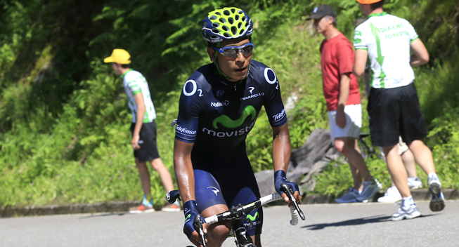TdF2013 8 etape Nairo Quintana opad