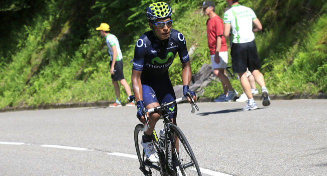 TdF2013 8 etape Nairo Quintana opad 