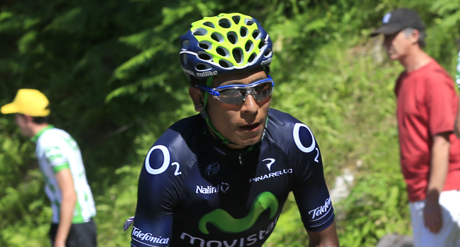 TdF2013 8 etape Nairo Quintana opad  
