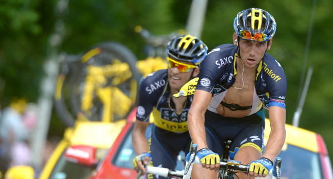 TdF2013 8 etape Roman Kreuziger og Alberto Contador