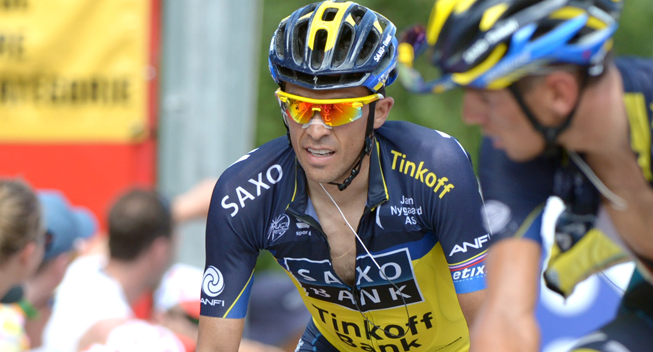 TdF2013 8 etape Roman Kreuziger og Alberto Contador  