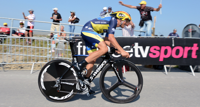 TdF2013 11 etape Enkeltstart Alberto Contador