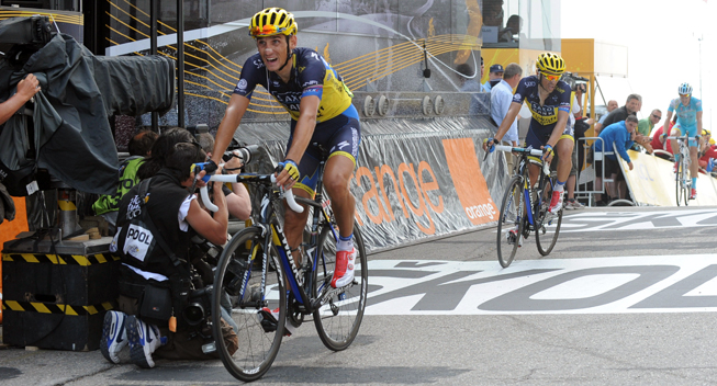 TdF2013 15 etape Roman Kreuziger og Alberto Contador 