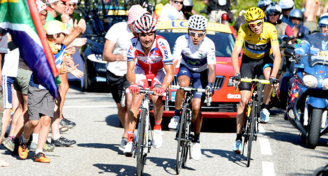 Tour de France 20 etape 2013 Joaquim Rodriguez Nairo Quintana Chris Froome 