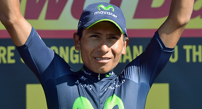 Tour de France 20 etape 2013 Nairo Quintana podiet