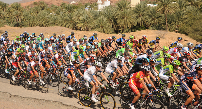 Oman2013 peloton