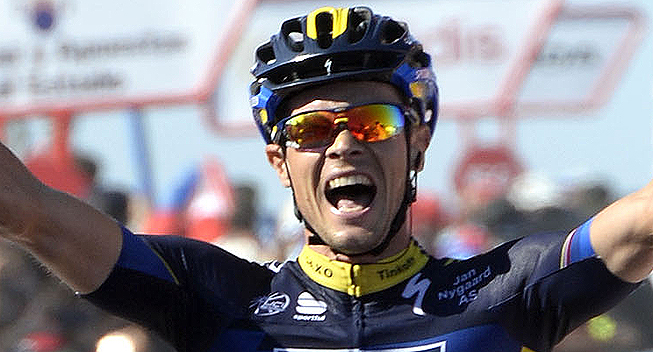Vuelta 2013 2 etape Nicolas Roche sejr      