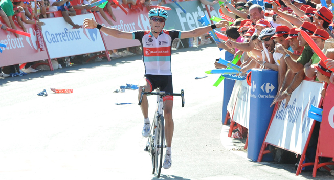 Vuelta 2013 3 etape Chris Horner sejr