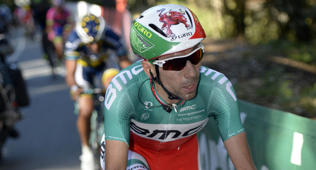 Vuelta 2013 3 etape Ivan Santaromita angriber