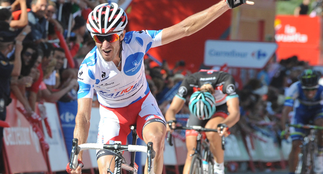 Vuelta 2013 4 etape Daniel Moreno Fernandez sejr 