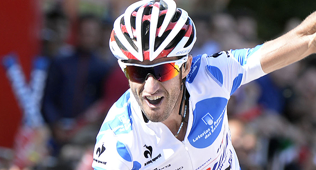 Vuelta 2013 4 etape Daniel Moreno Fernandez sejr      
