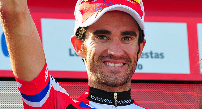 Vuelta 2013 4 etape Daniel Moreno Fernandez sejr podiet