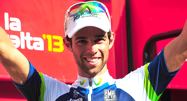 Vuelta 2013 5 etape Michael Matthews podiet