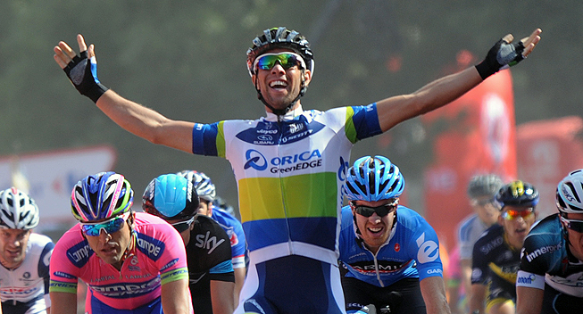 Vuelta 2013 5 etape Michael Matthews sejr  