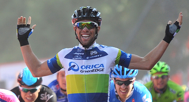 Vuelta 2013 5 etape Michael Matthews sejr   