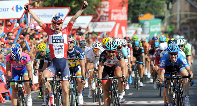 Vuelta 2013 6 etape Michael Morkov sejr 