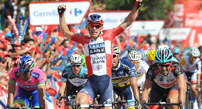 Vuelta 2013 6 etape Michael Morkov sejr   