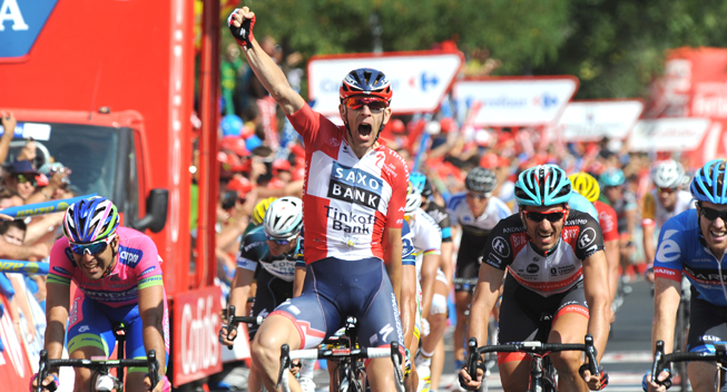 Vuelta 2013 6 etape Michael Morkov sejr    