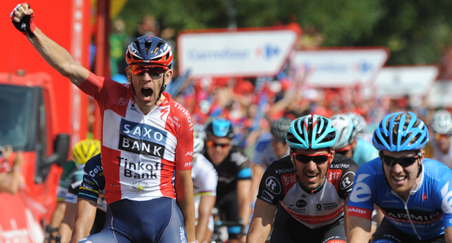 Vuelta 2013 6 etape Michael Morkov sejr     