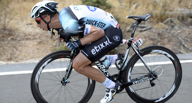 Vuelta 2013 6 etape Tony Martin i aerodynamisk udbrud