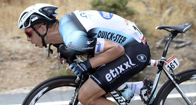 Vuelta 2013 6 etape Tony Martin i aerodynamisk udbrud 
